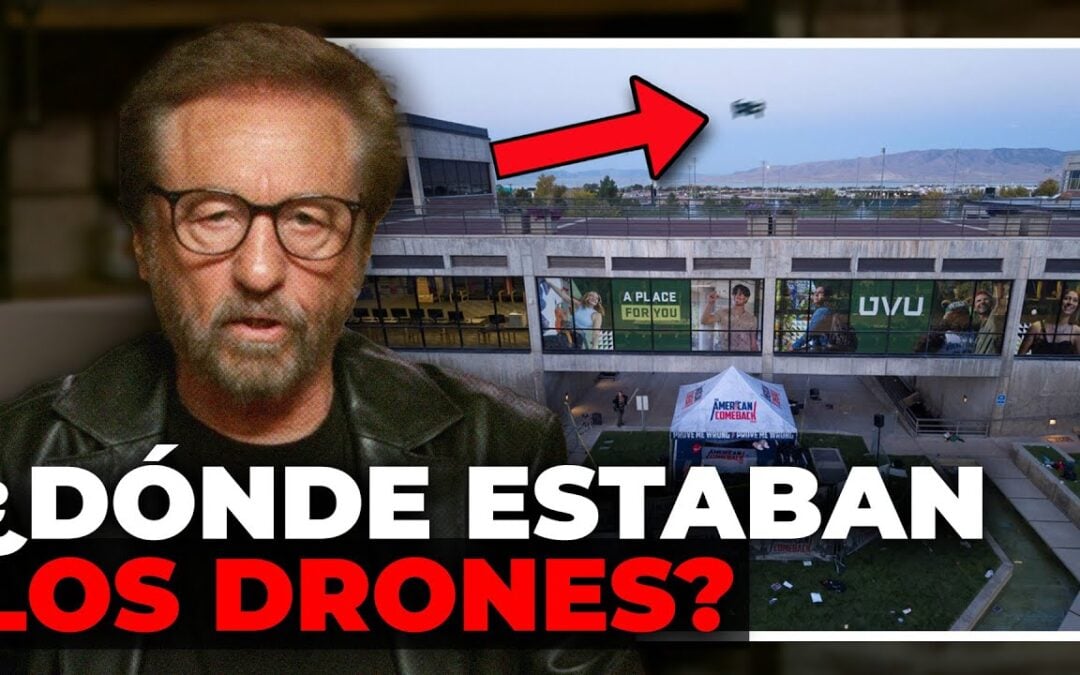 Los drones están llegando, Charlie Kirk es la prueba de que no tenemos otra opción